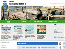 Tablet Screenshot of comune.cavallinotreporti.ve.it